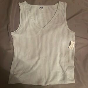 Cropped vest tank top